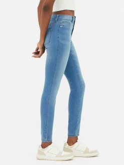 Denim|Jean|Primark Jean Skinny Taille Mi-haute Essential Bleu moyen
