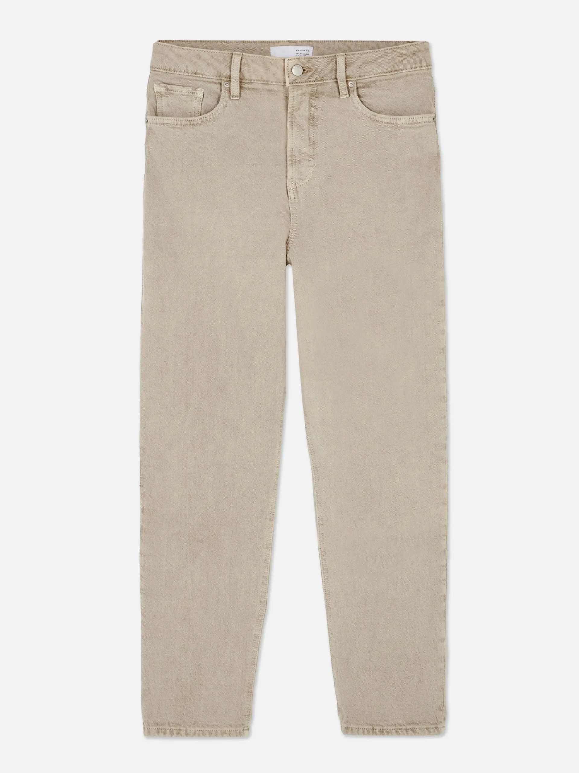 Denim|Jean|Primark Jean Slim Coupe Droite Sable