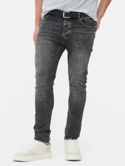 Jean|Primark Jean Slim Stretch Gris foncé
