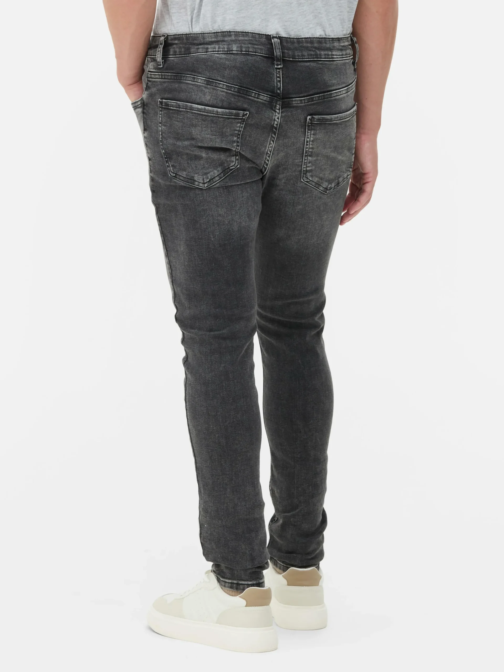 Jean|Primark Jean Slim Stretch Gris foncé