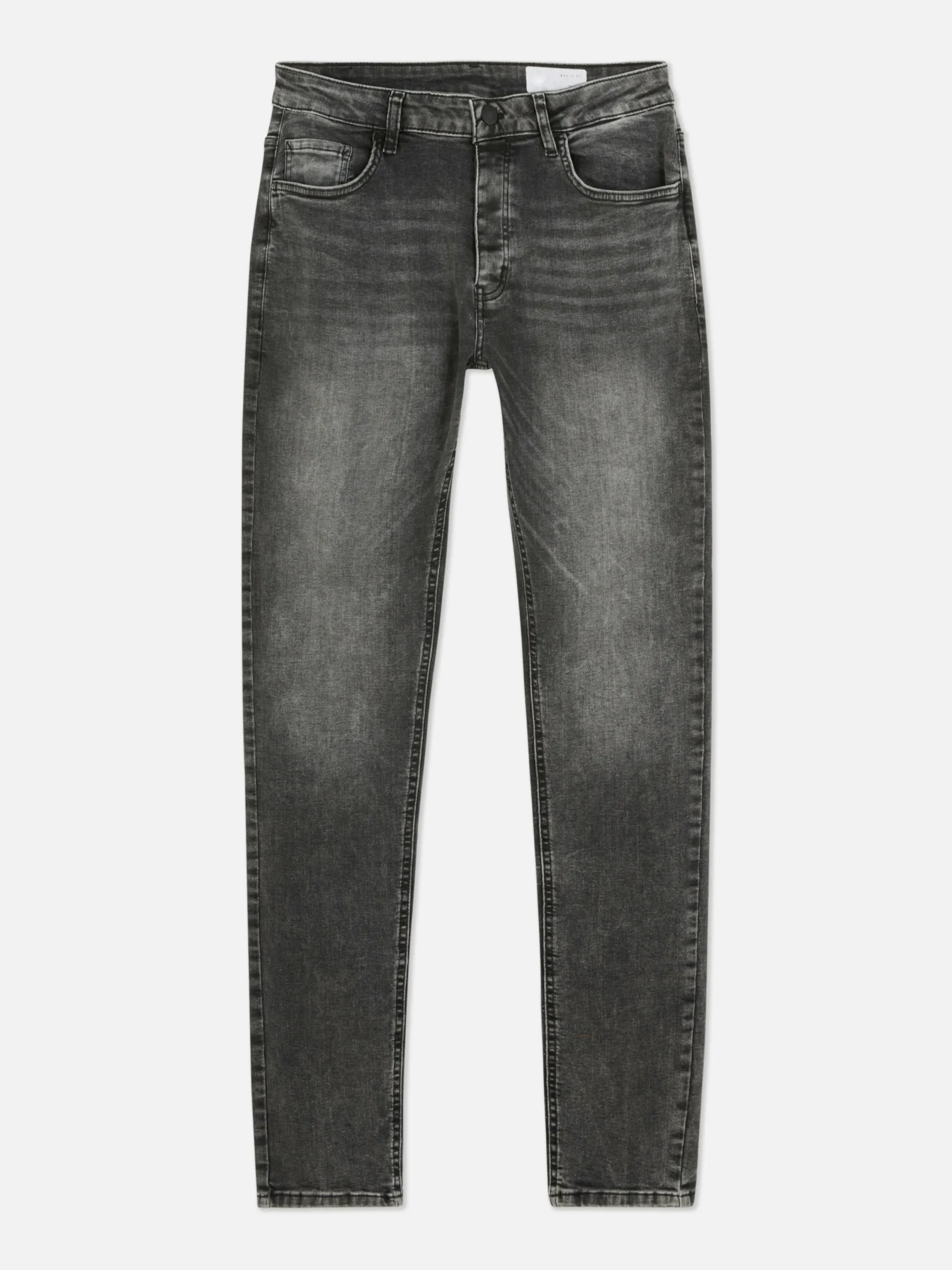 Jean|Primark Jean Slim Stretch Gris foncé