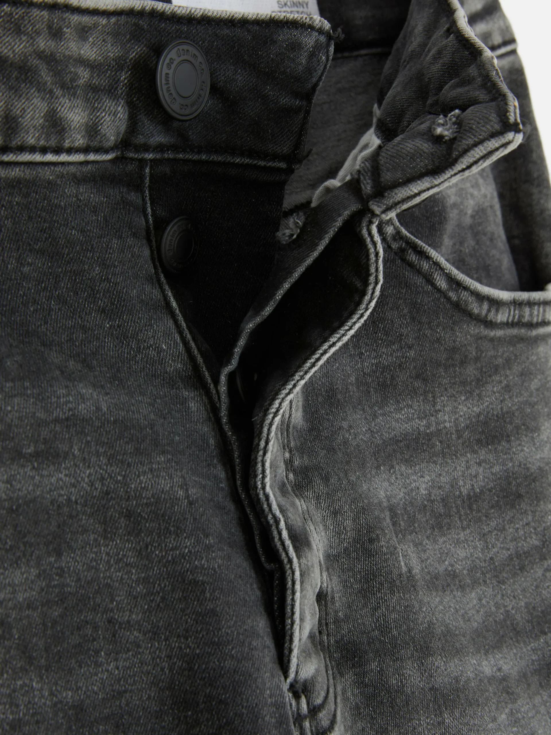 Jean|Primark Jean Slim Stretch Gris foncé