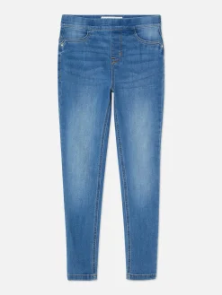 Pantalons Et Leggings|Primark Jegging En Denim Stretch Bleu moyen