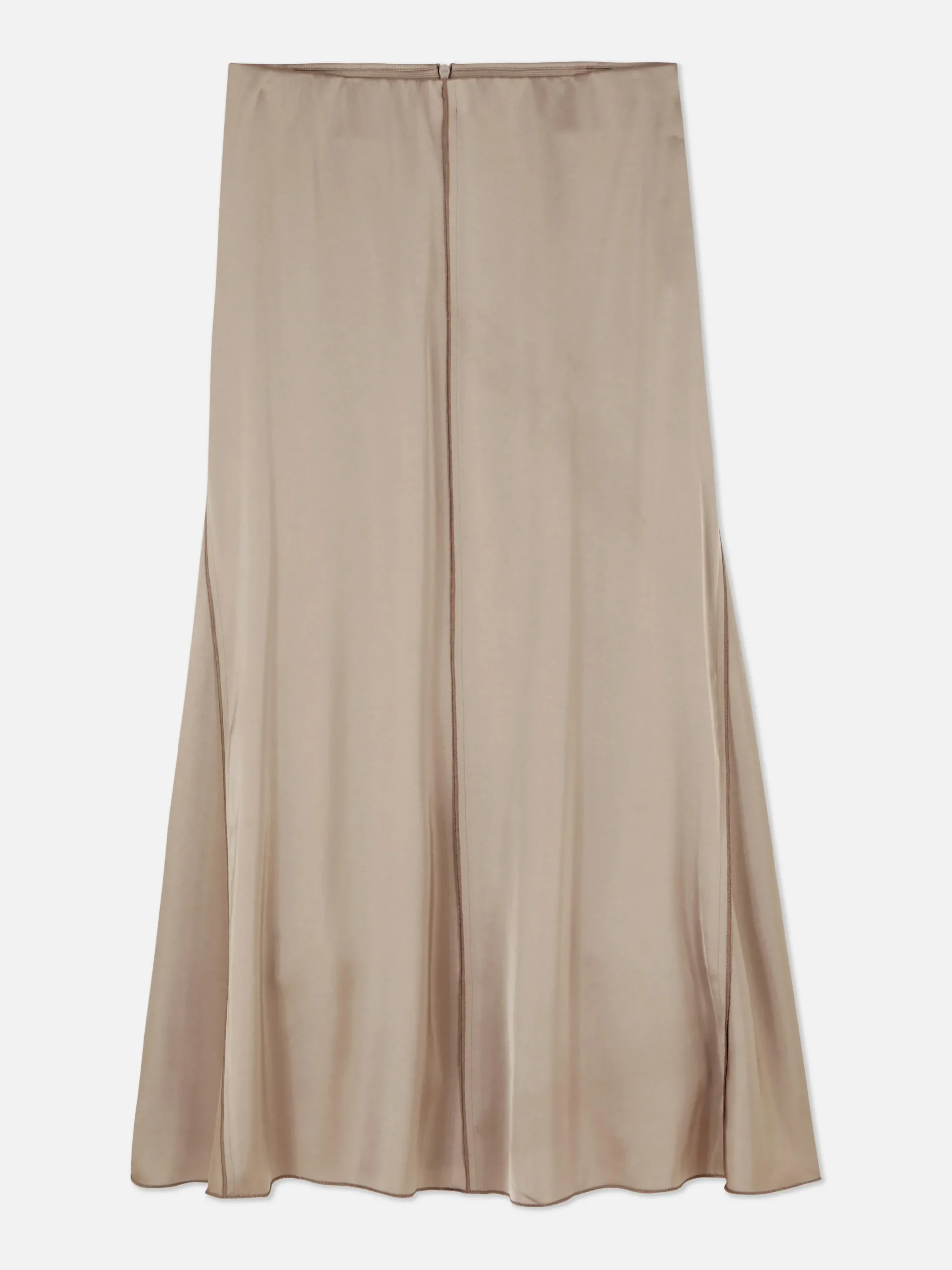 Jupes|Primark Jupe En Satin The Edit Taupe