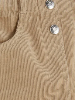 Jupes|Primark Jupe En Velours Côtelé à Poche Grège