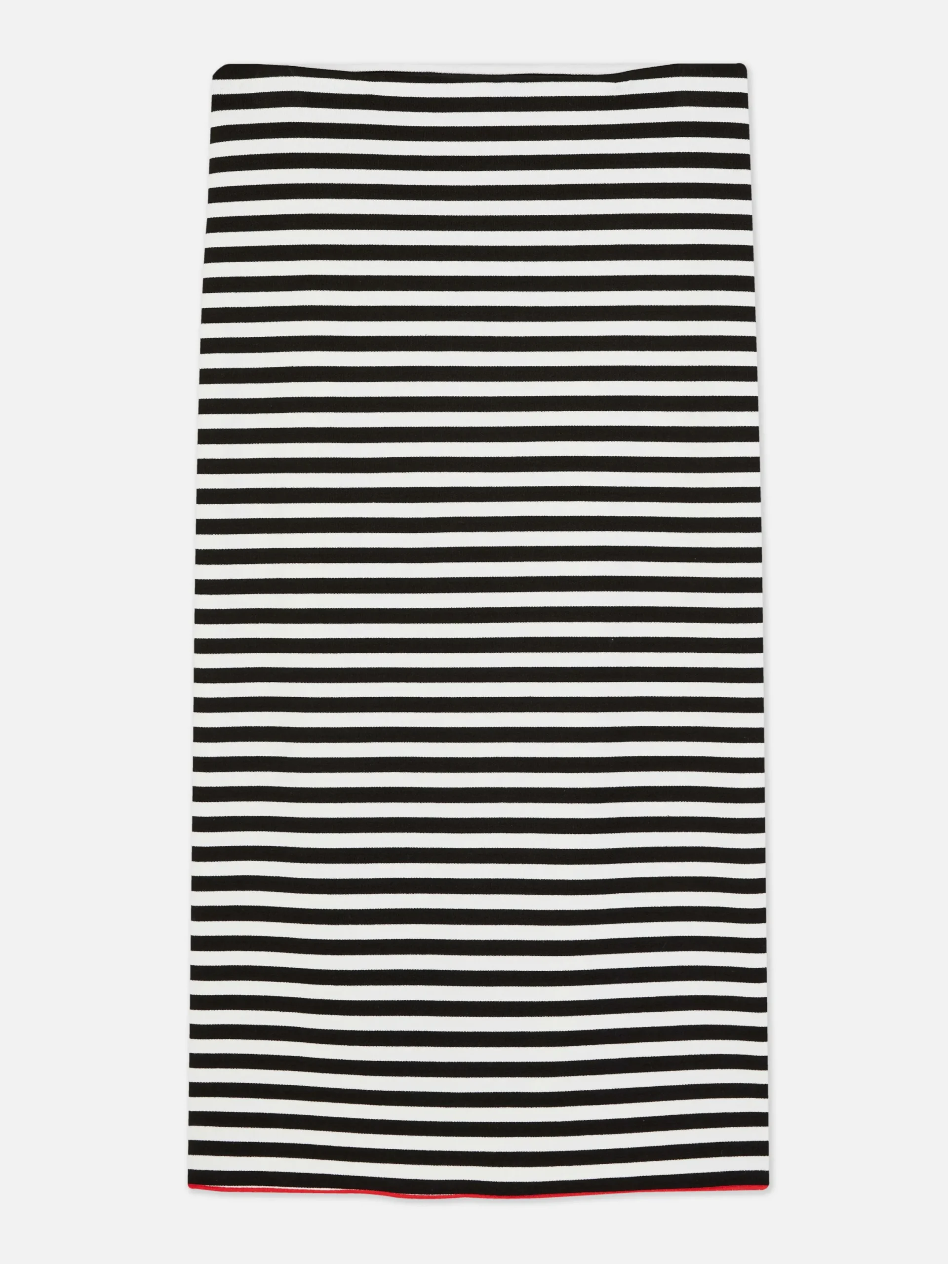 Vêtements Gothiques|Tout Halloween|Primark Jupe Mi-longue à Rayures Beetlejuice X Colleen Atwood à Coordonner Noir/Blanc