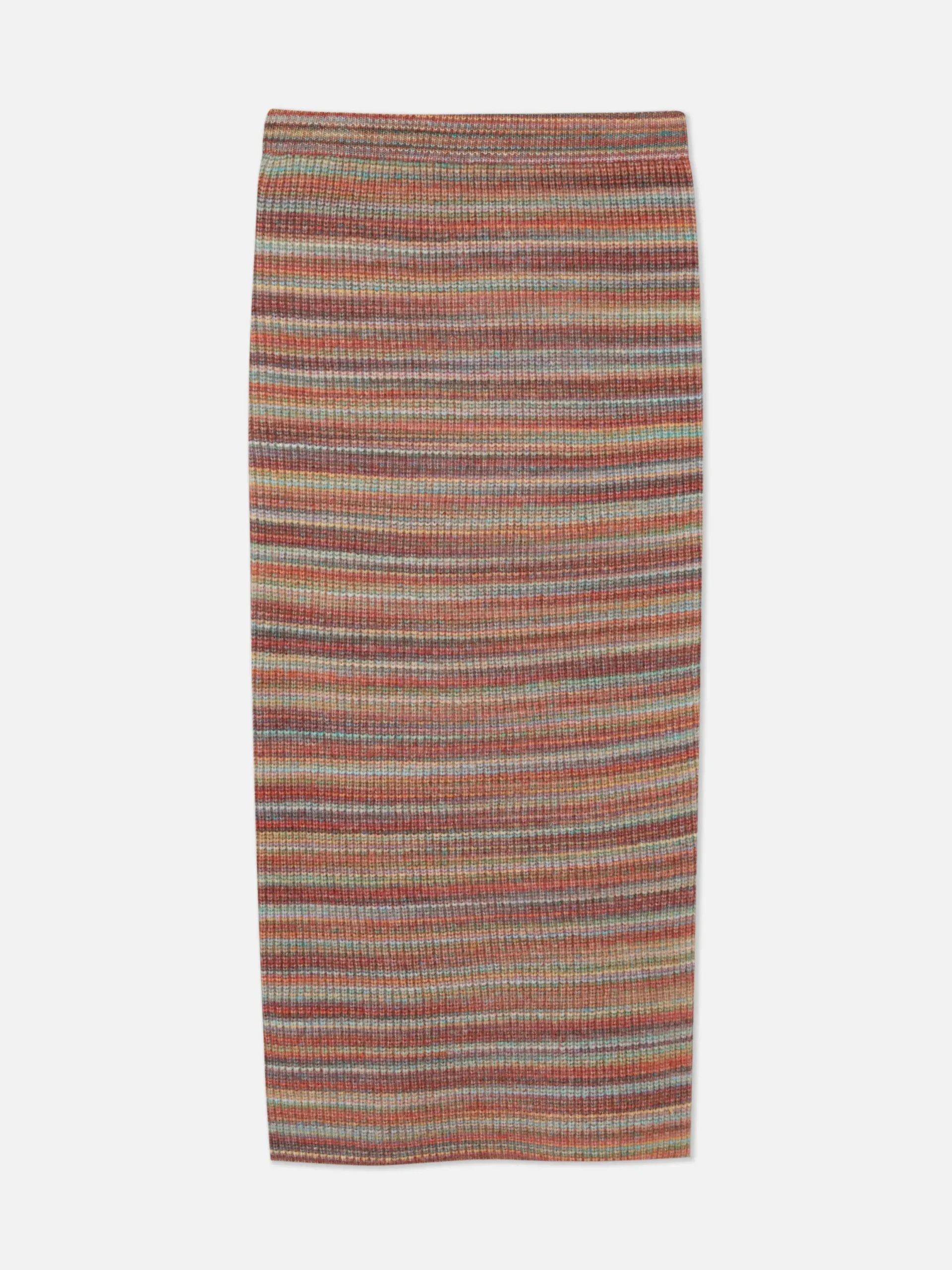 Jupes|Primark Jupe Mi-longue En Tricot Rayé Rita Ora à Coordonner Multicolore