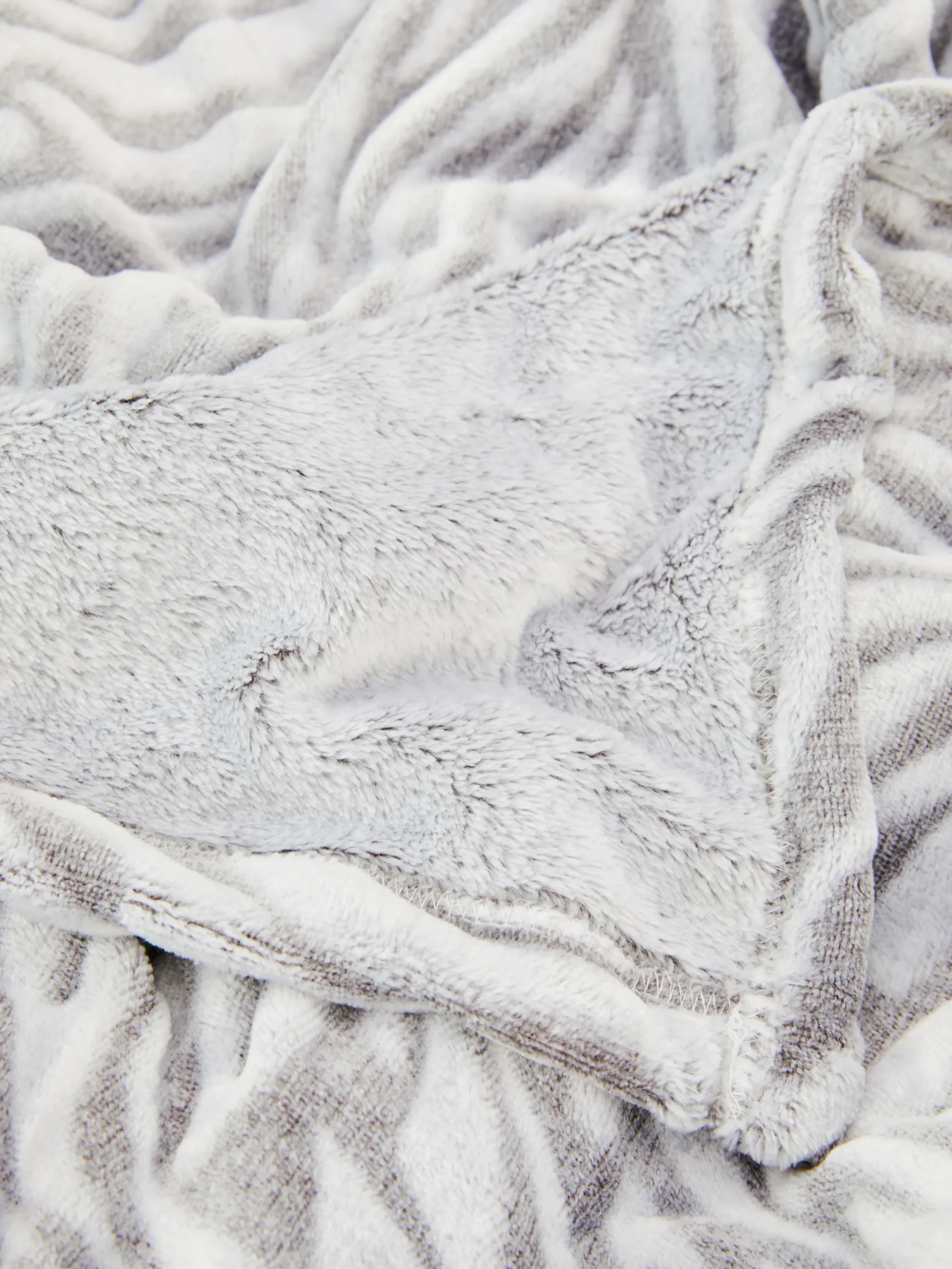 Couvertures Et Jetés De Lit|Primark Large Couverture à Imprimé Zèbre Gris