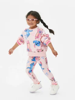 Bas De Jogging|Primark Legging à Coordonner Disney Lilo & Stitch Rose