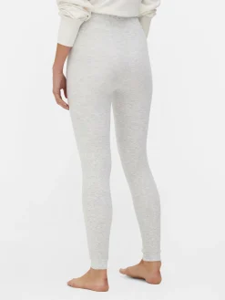 Collants|Pantalons Et Leggings|Primark Legging Chiné Doublé De Velours Duveteux Gris chiné
