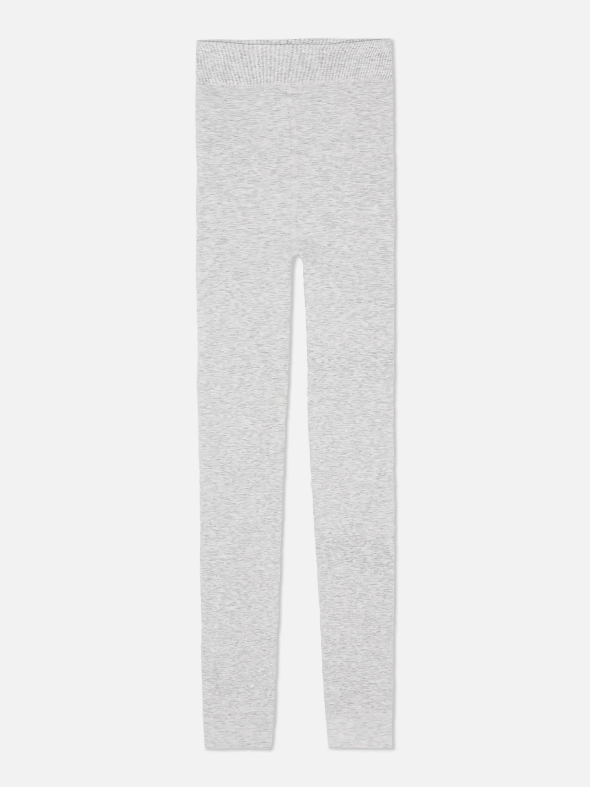 Collants|Pantalons Et Leggings|Primark Legging Chiné Doublé De Velours Duveteux Gris chiné