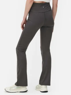 Vêtements De Sport|Primark Legging De Yoga évasé à Taille En V Anthracite