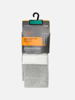 Sous-Vêtements|Primark Legging Doublé En Polaire Molletonnée Gris chiné