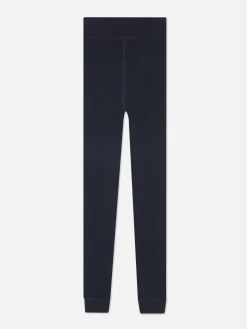 Collants|Denim|Primark Legging Effet Denim Doublé De Velours Duveteux Bleu marine