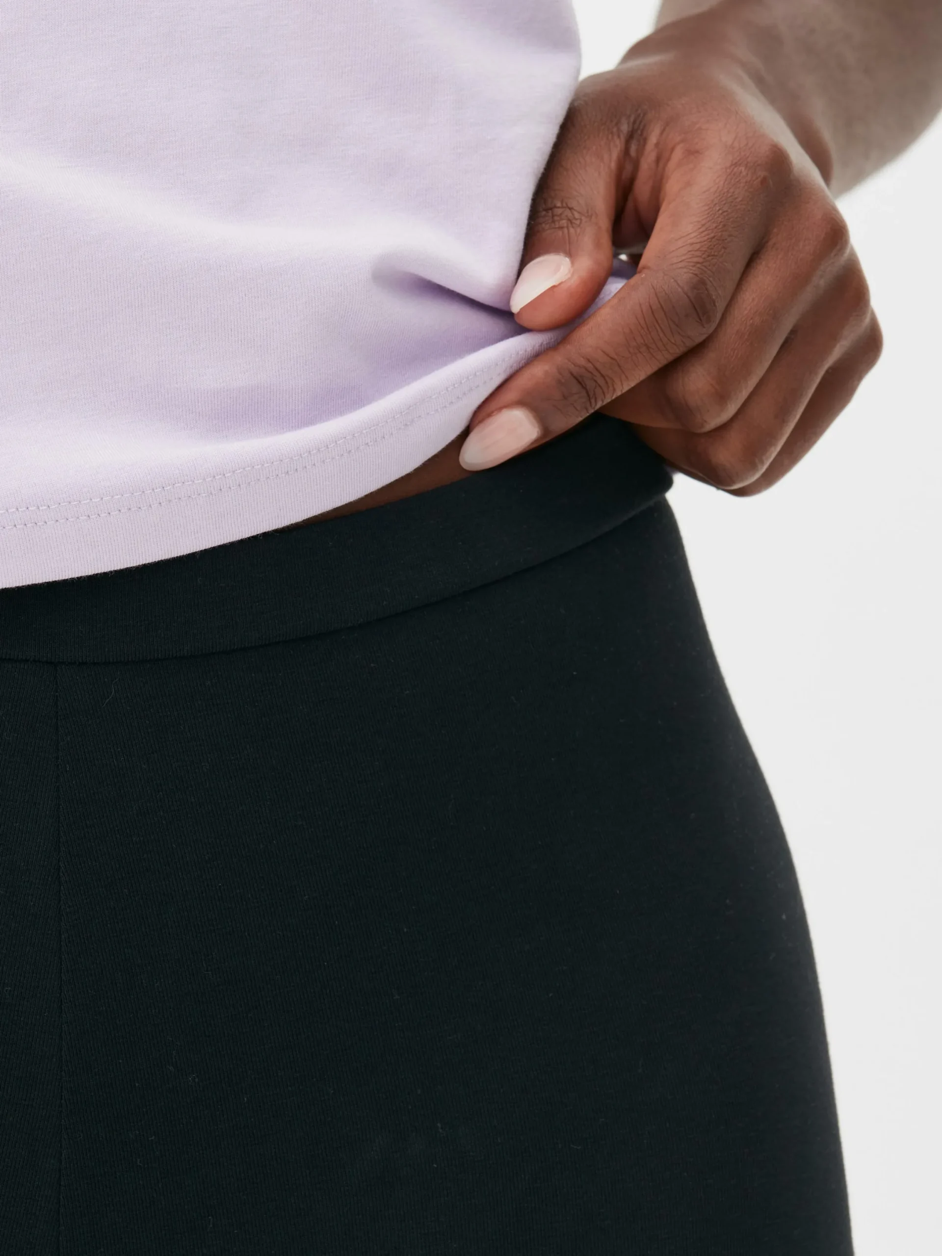 Pantalons Et Leggings|Primark Legging En Coton Noir