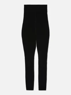 Collants|Pantalons Et Leggings|Primark Legging En Velours à Doublure Duveteuse Noir