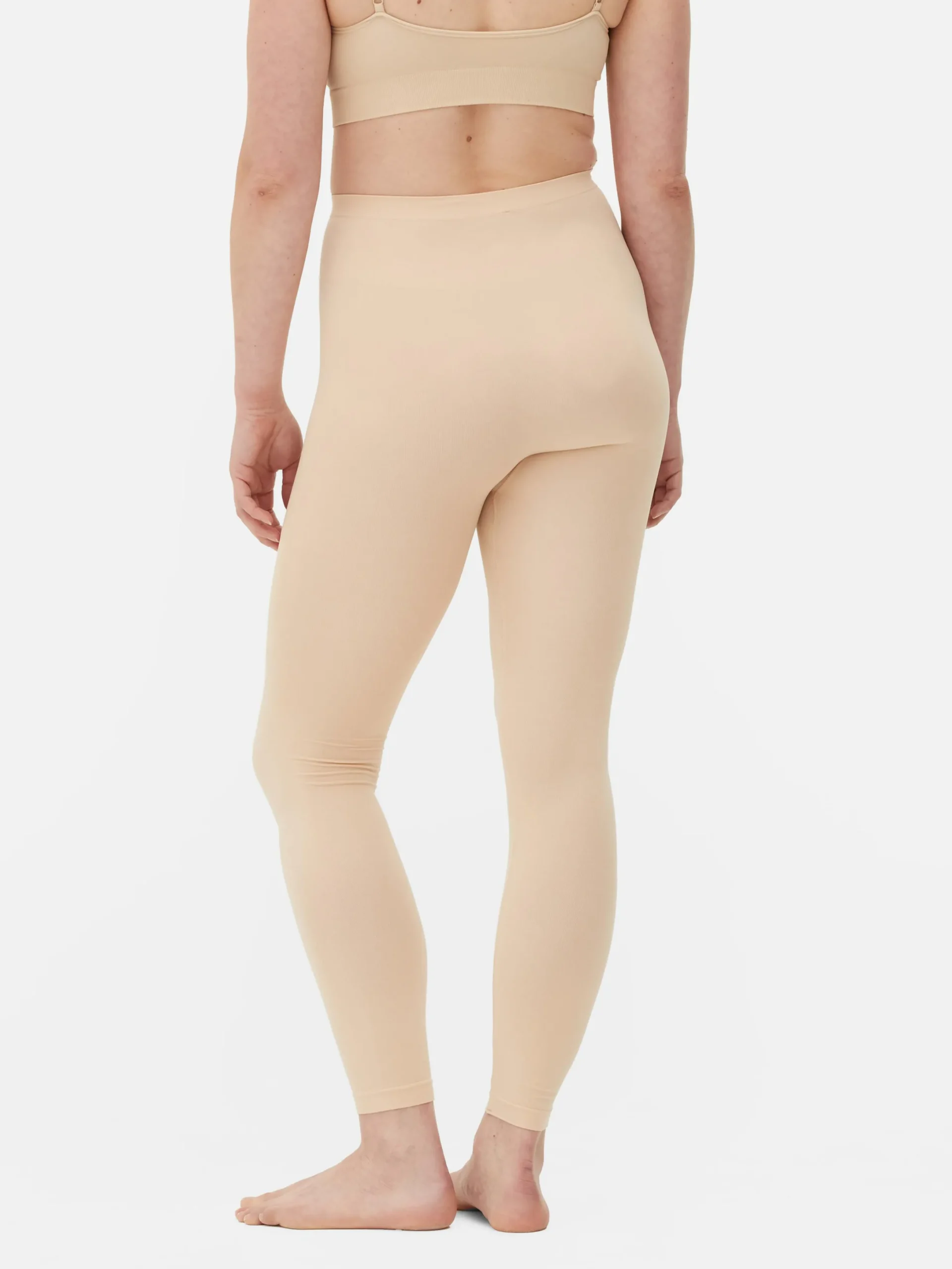 Sous-Vêtements Gainants|Primark Legging Gainant Sans Couture Taupe