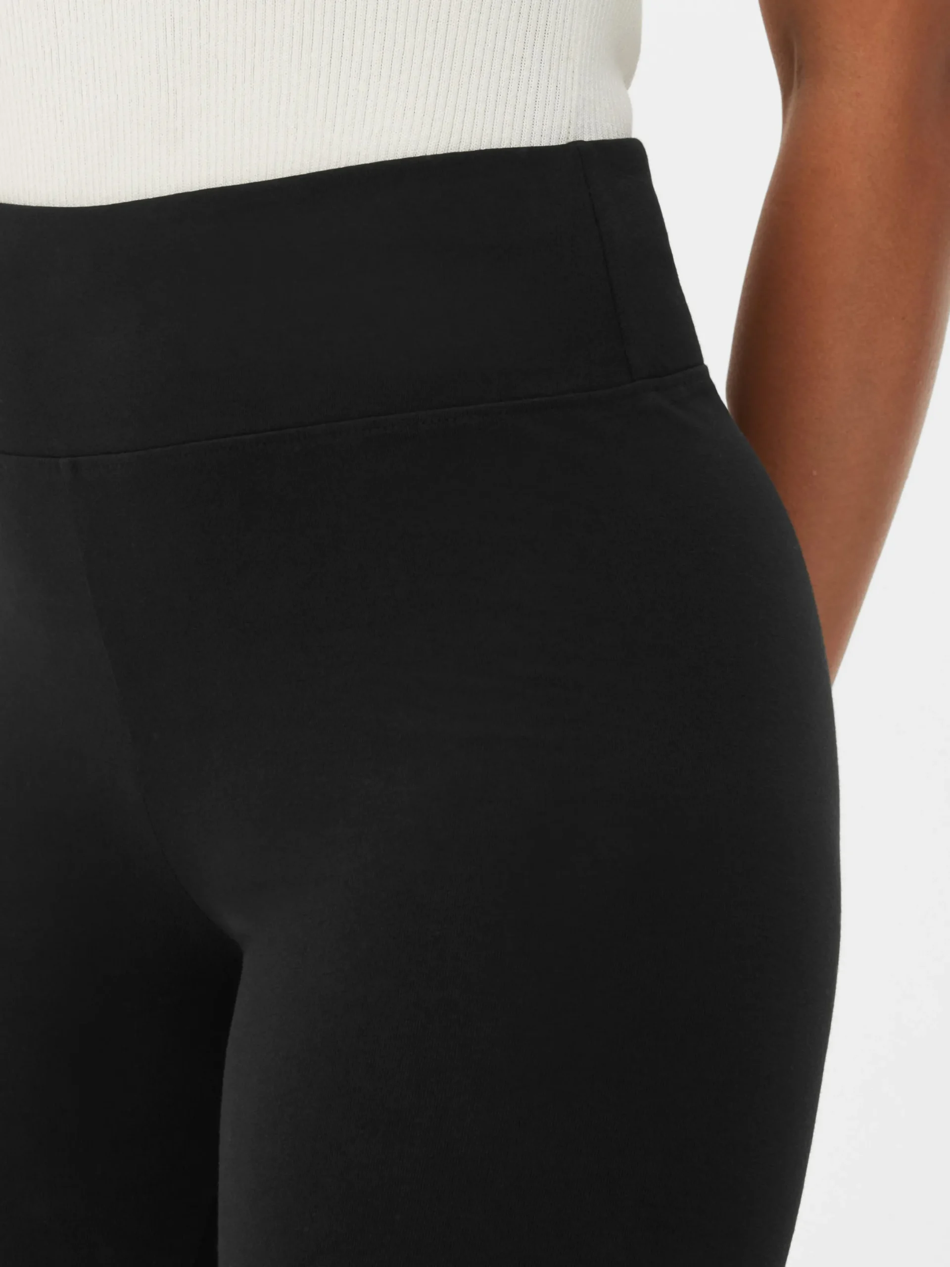 Pantalons Et Leggings|Primark Legging Taille Haute Noir