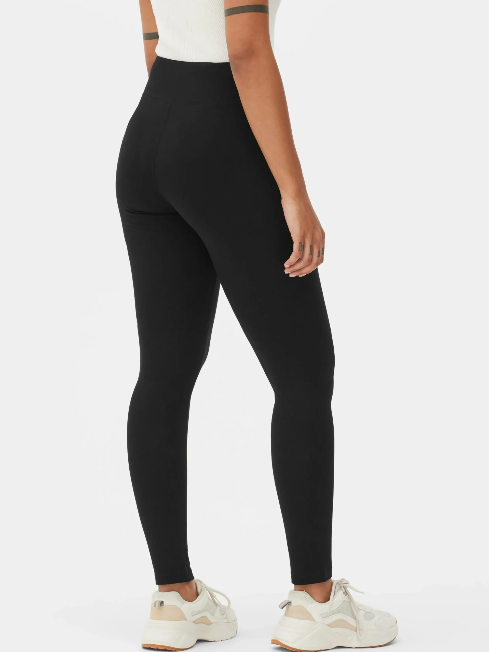 Pantalons Et Leggings|Primark Legging Taille Haute Noir