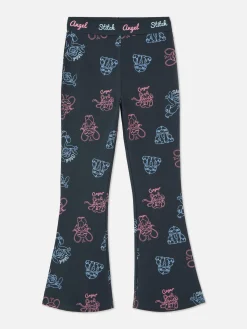 Bas De Jogging|Primark Legging évasé Disney Lilo & Stitch Anthracite