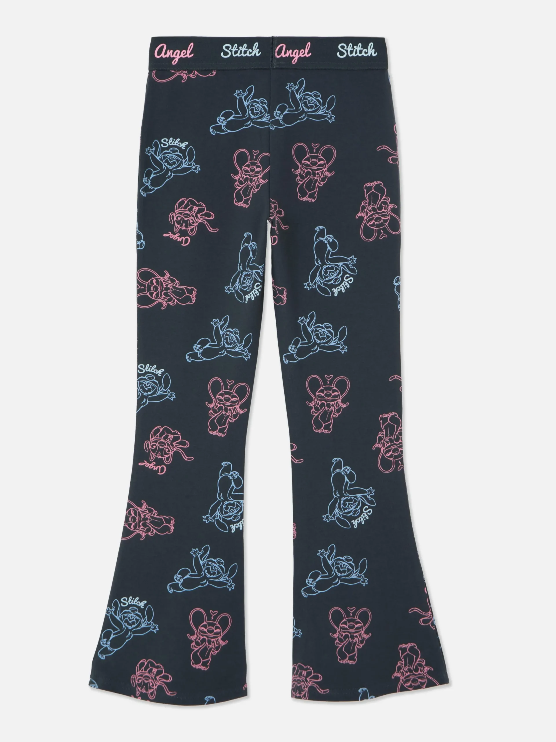 Bas De Jogging|Primark Legging évasé Disney Lilo & Stitch Anthracite