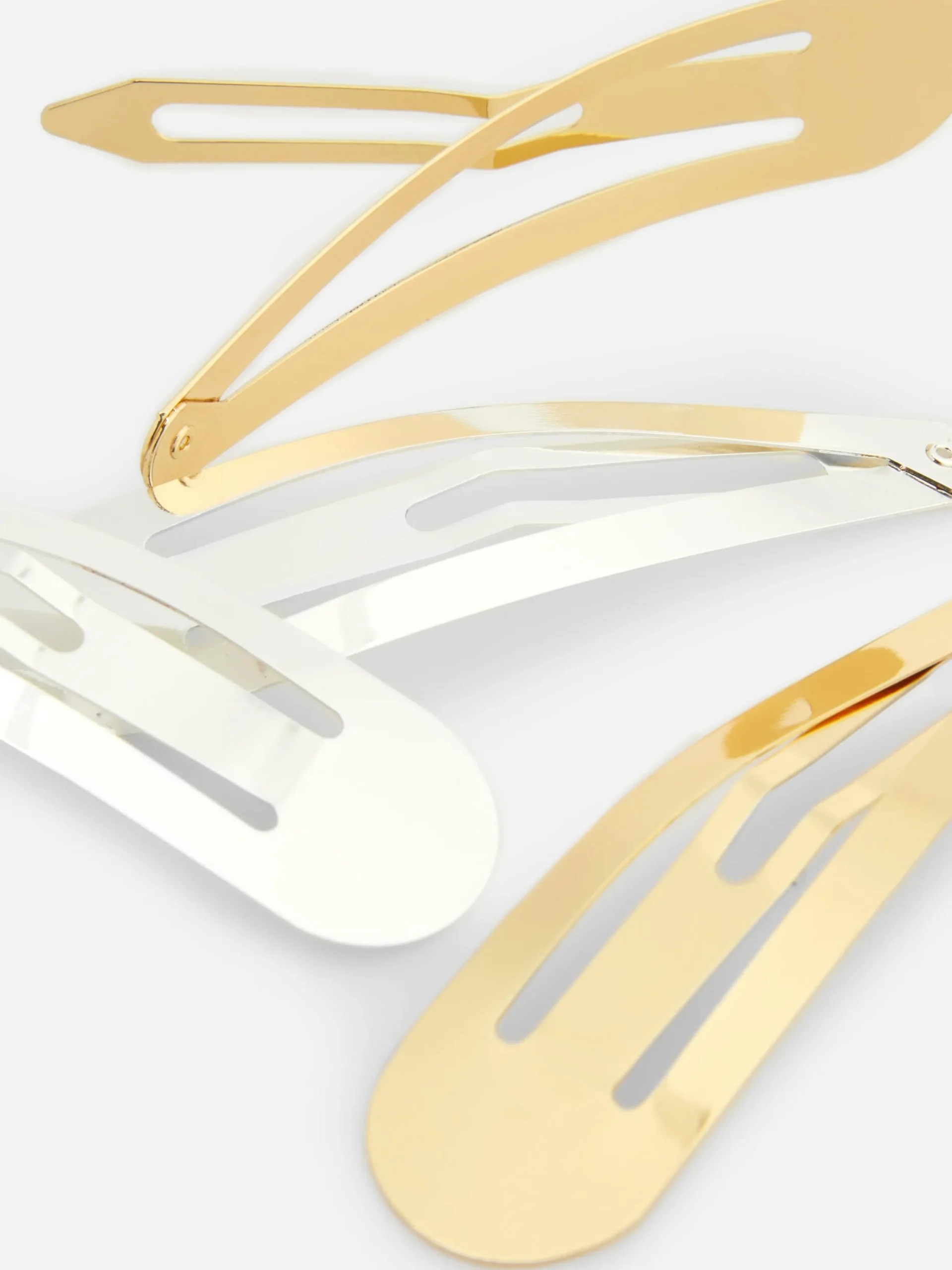 Accessoires Cheveux|Primark Lot De 4 Barrettes En Métal Multicolore