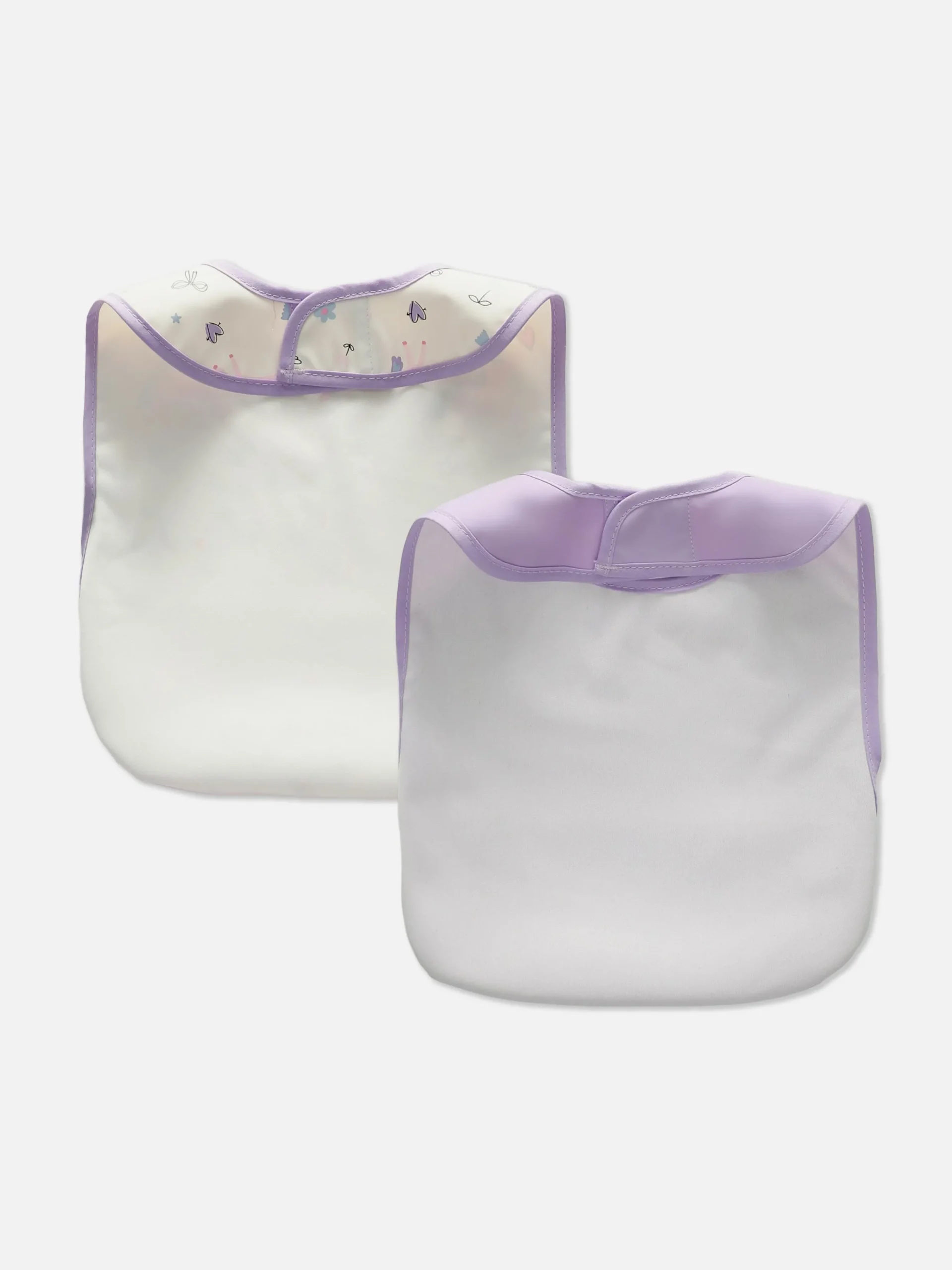 Alimentation Et Sevrage|Primark Lot De 2 Bavoirs Licorne Tour De Cou Violet