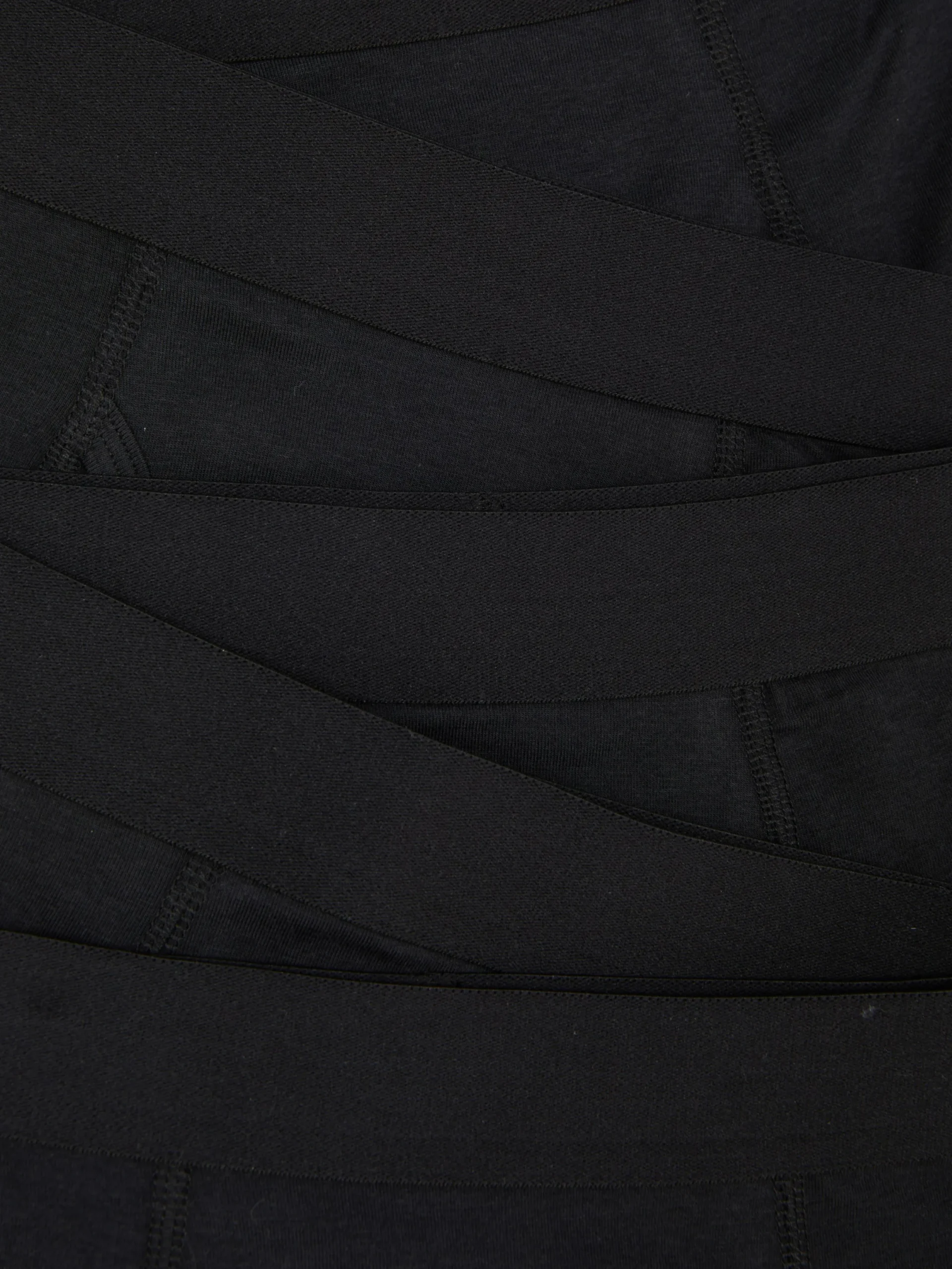 Sous-Vêtements|Primark Lot De 5 Boxers En Modal Mélangé Noir
