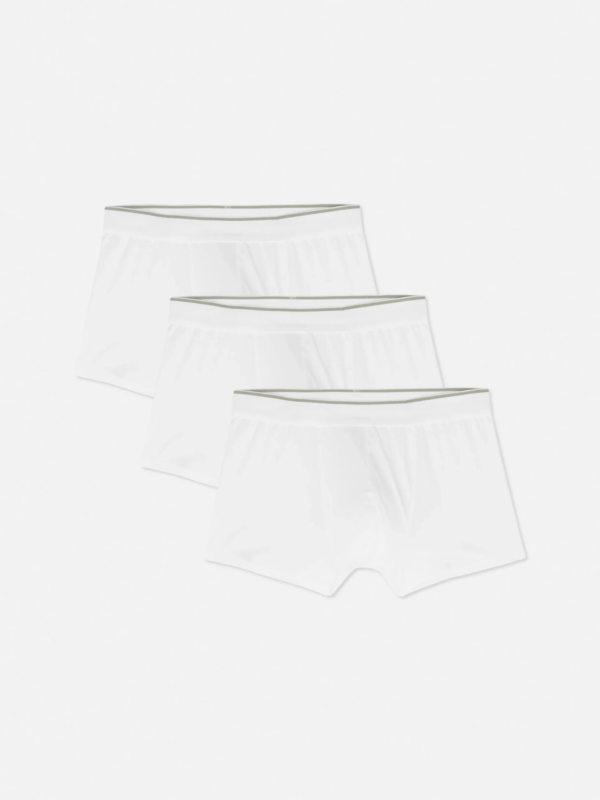 Sous-Vêtements|Primark Lot De 3 Boxers Essential Blanc