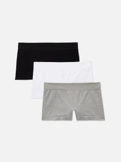 Culotte|Primark Lot De 3 Caleçons à Imprimés Mélangés Multicolore