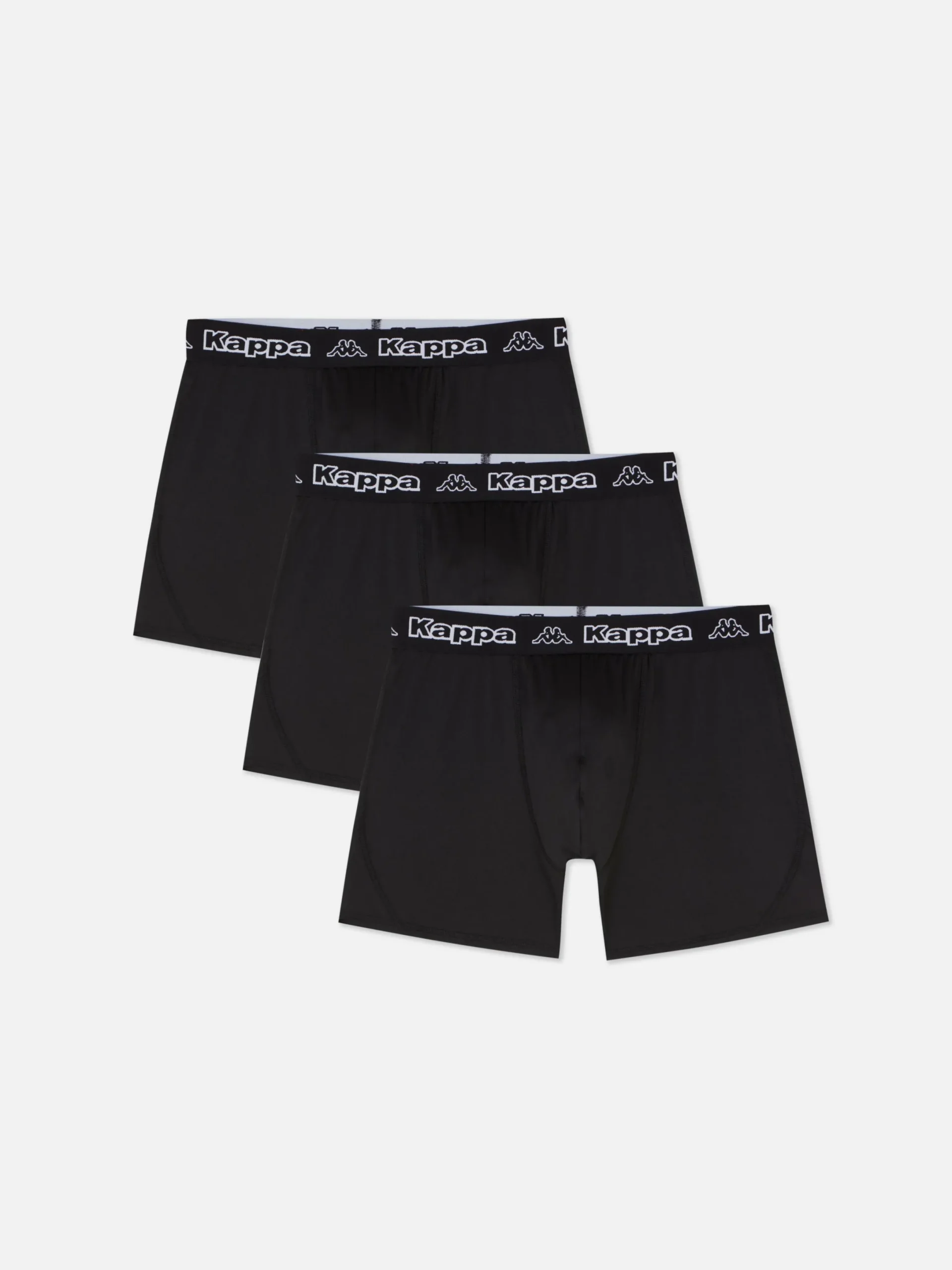 Sous-Vêtements|Vêtements De Sport|Primark Lot De 3 Caleçons Kappa X Noir