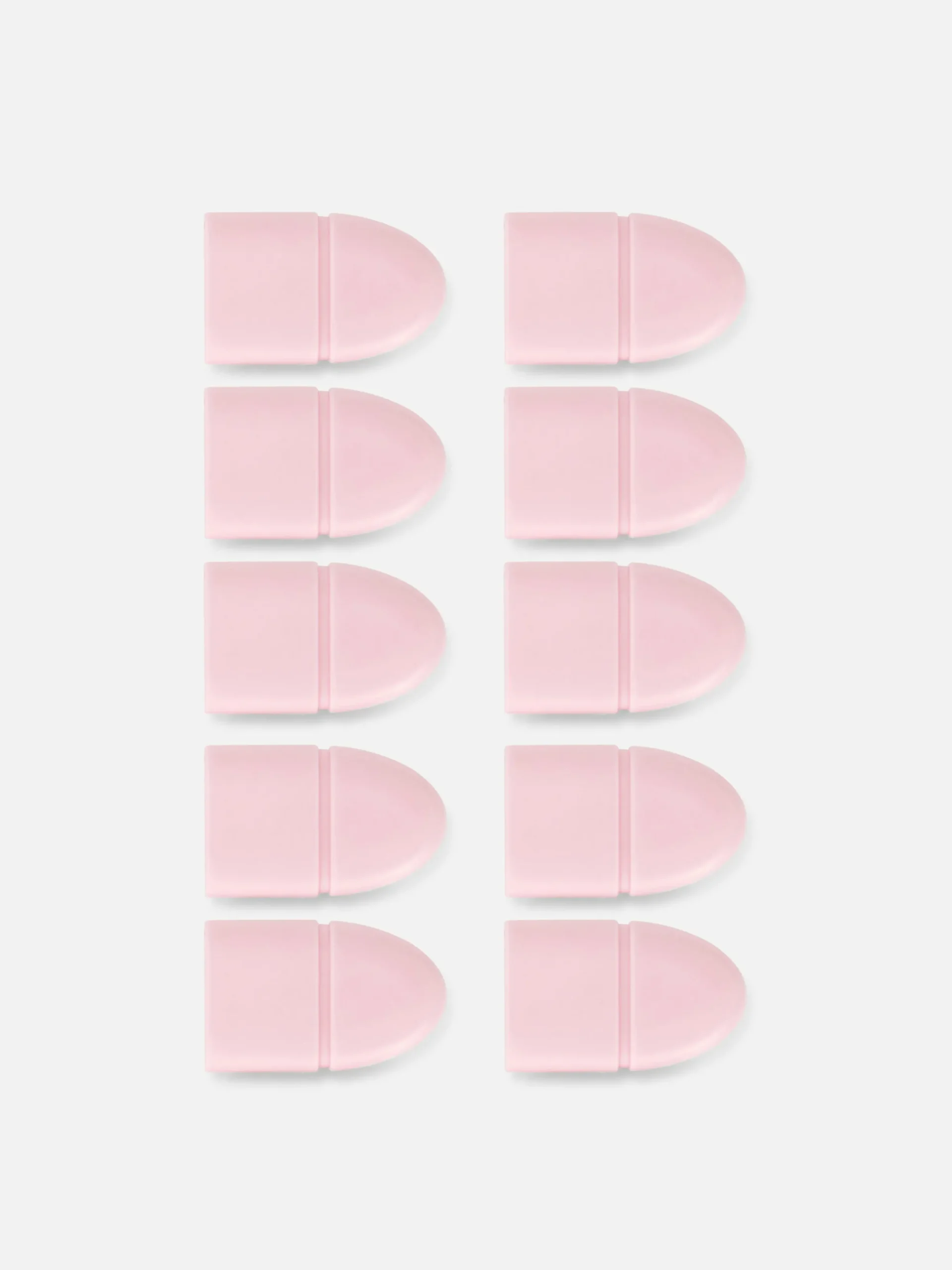 Dissolvant|Soins Des Ongles|Primark Lot De 10 Capuchons à Ongles En Silicone Multicolore