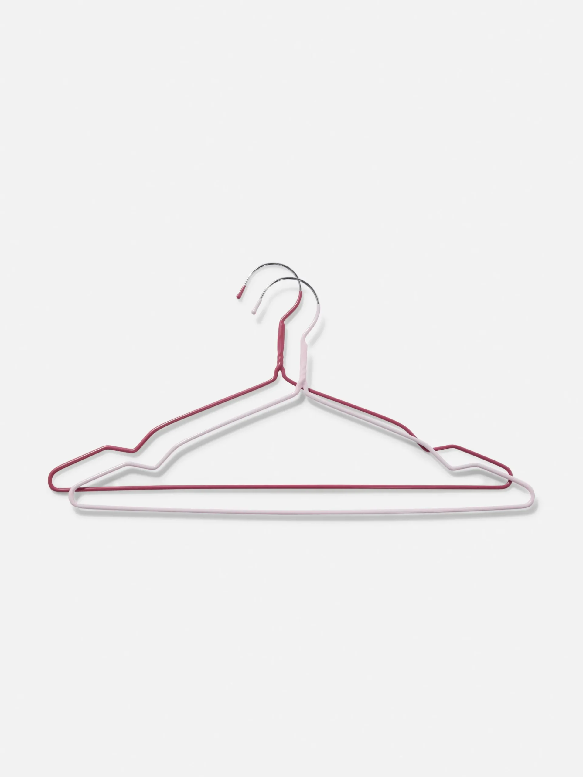 Solutions De Rangement Murales Et Cintres|Primark Lot De 10 Cintres Pour Vêtements Rose poudré