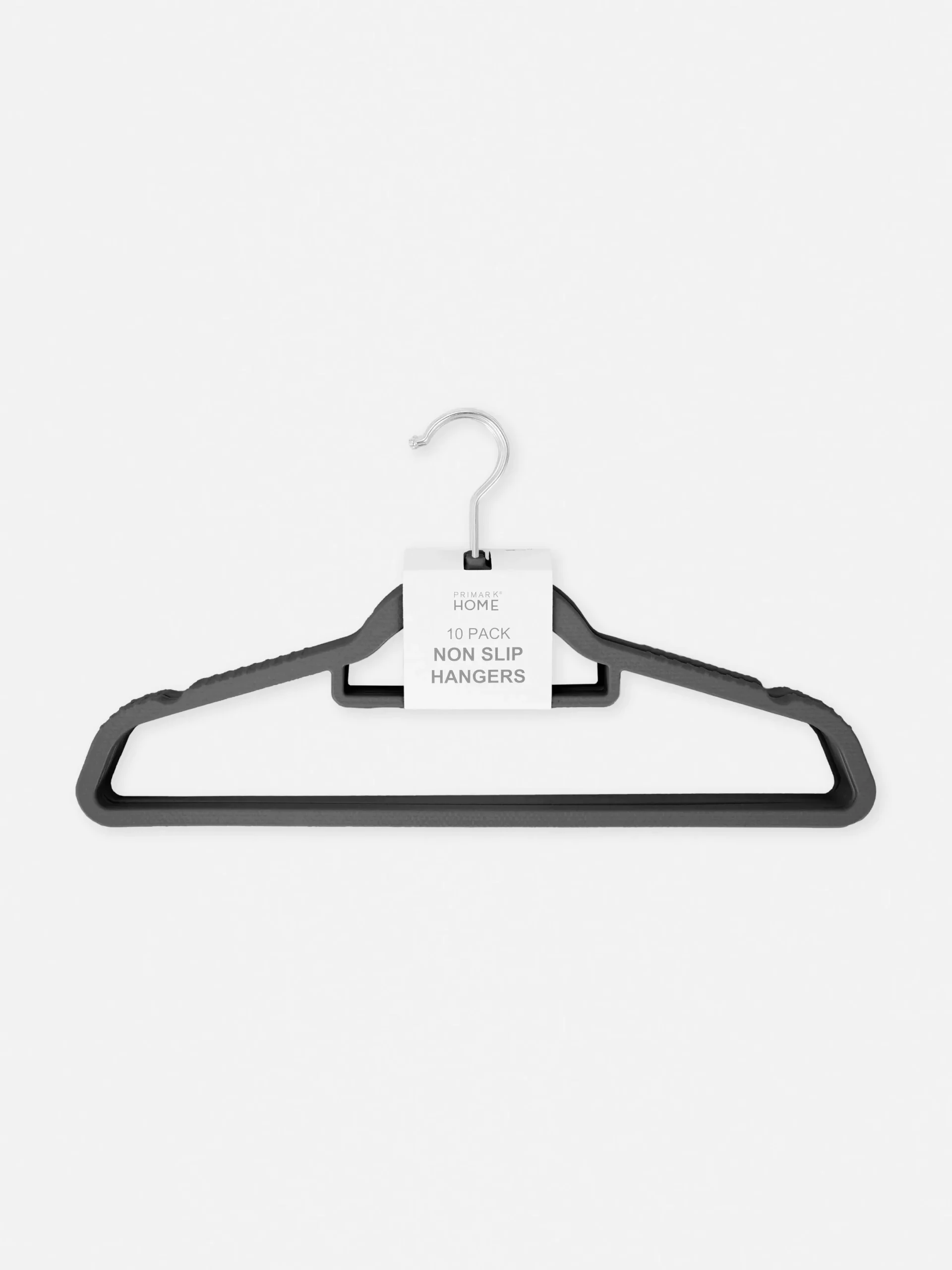 Solutions De Rangement Murales Et Cintres|Primark Lot De 10 Cintres Pour Vêtements Noir