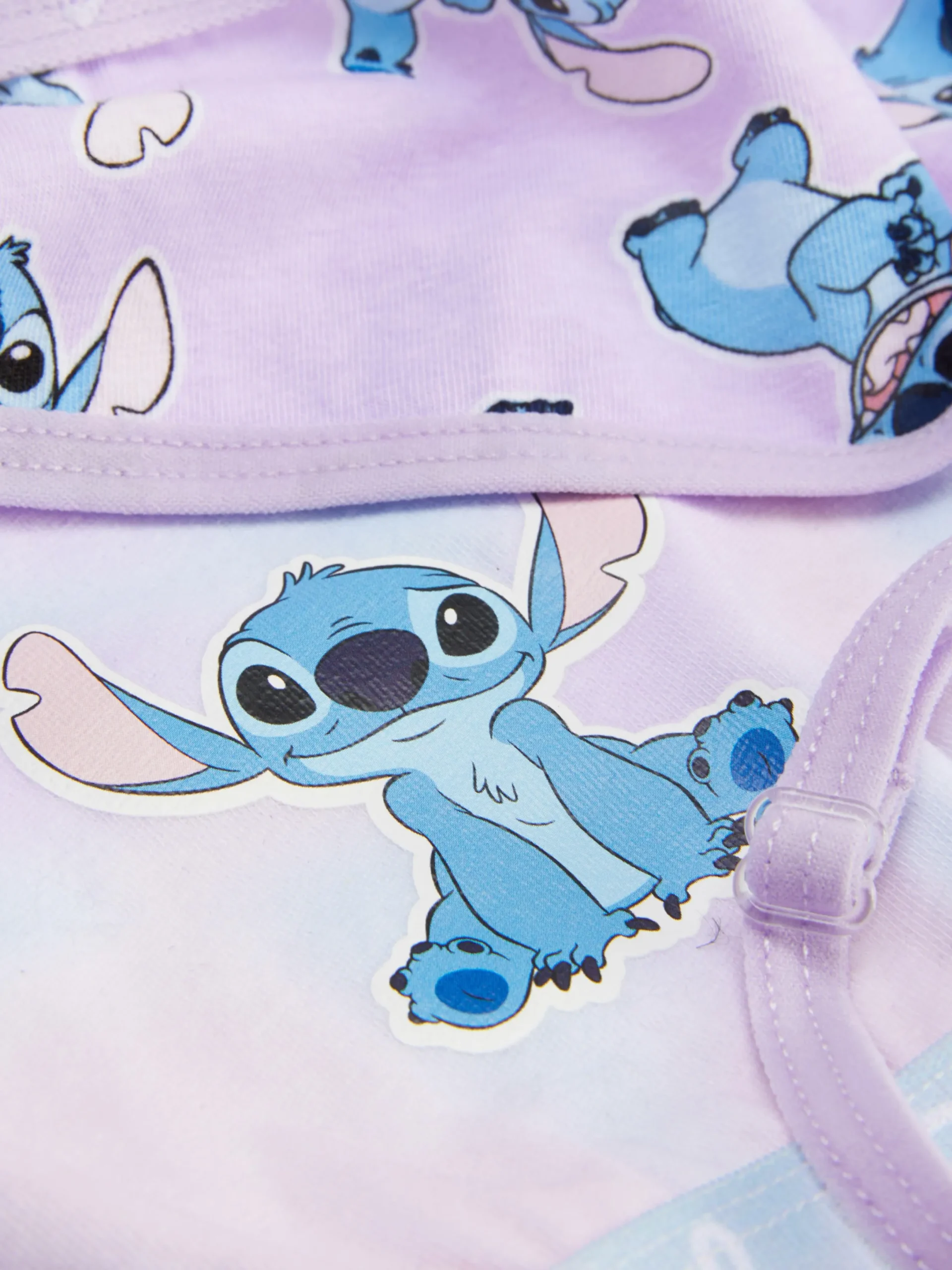 Sous-Vêtement|Primark Lot De 2 Débardeurs Courts Disney Lilo & Stitch Multicolore