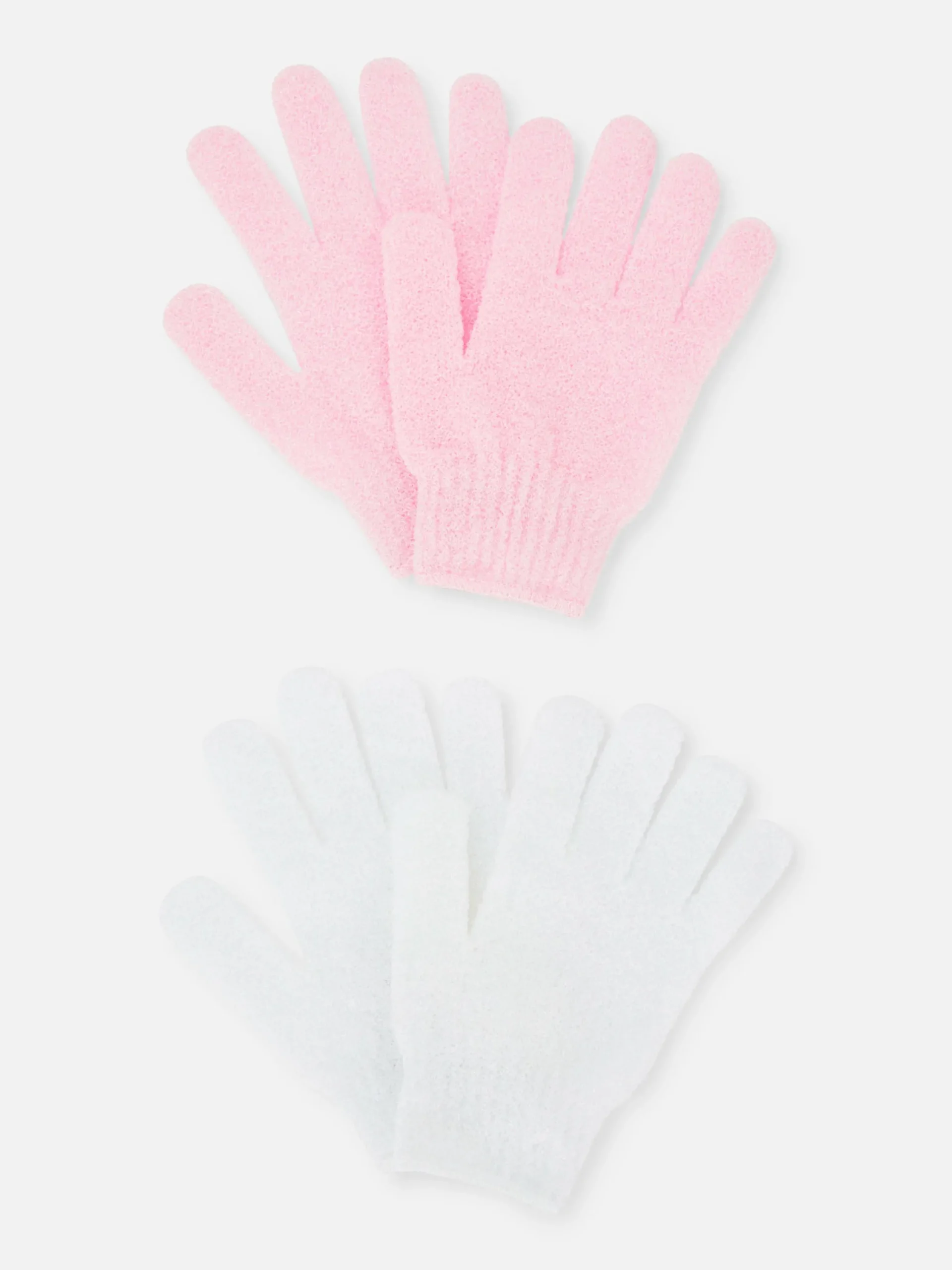 Exfoliants|Primark Lot De 2 Gants Exfoliants Multicolore