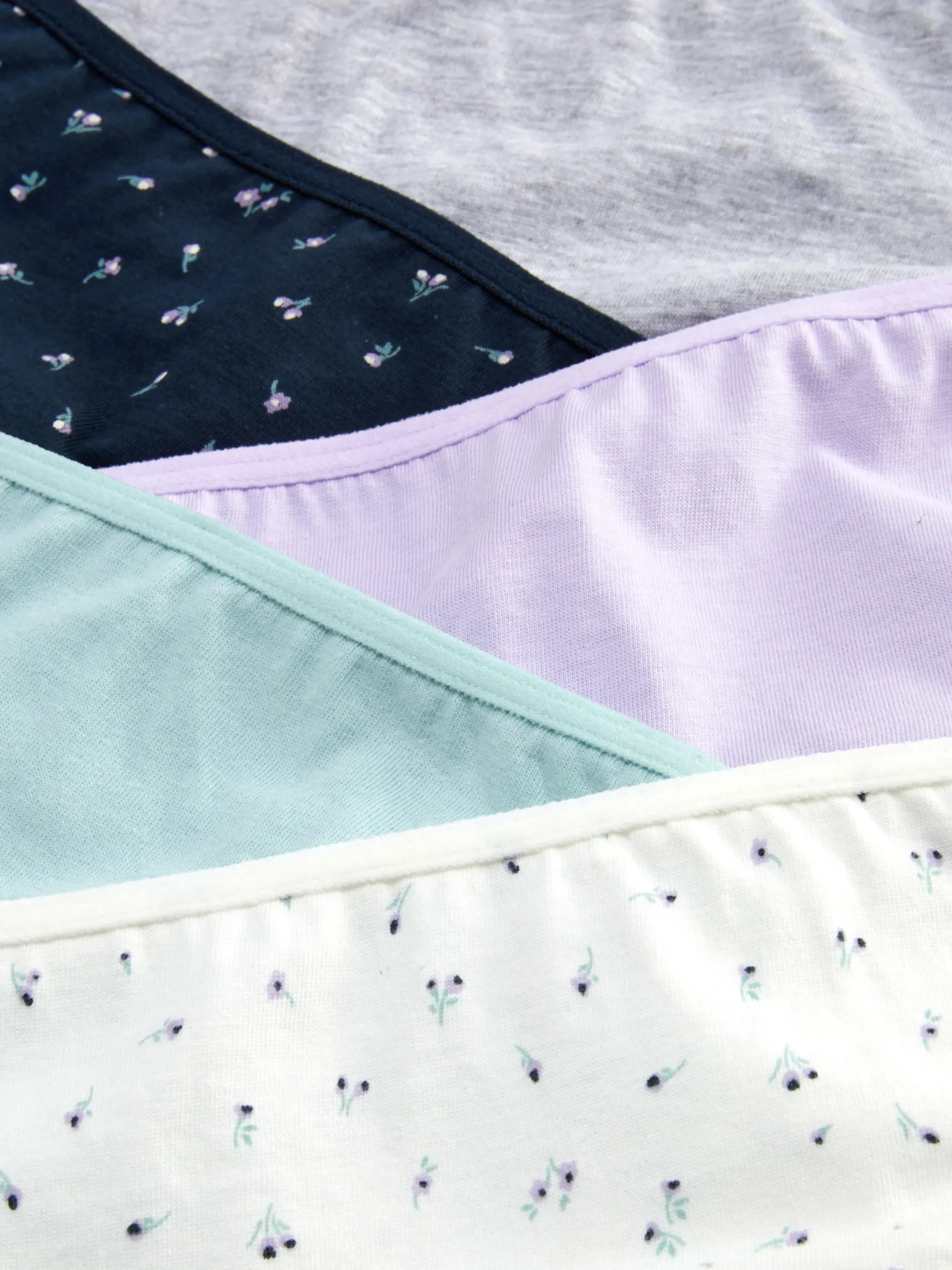 Culotte|Primark Lot De 5 Mini Culottes De Style Varié Lilas