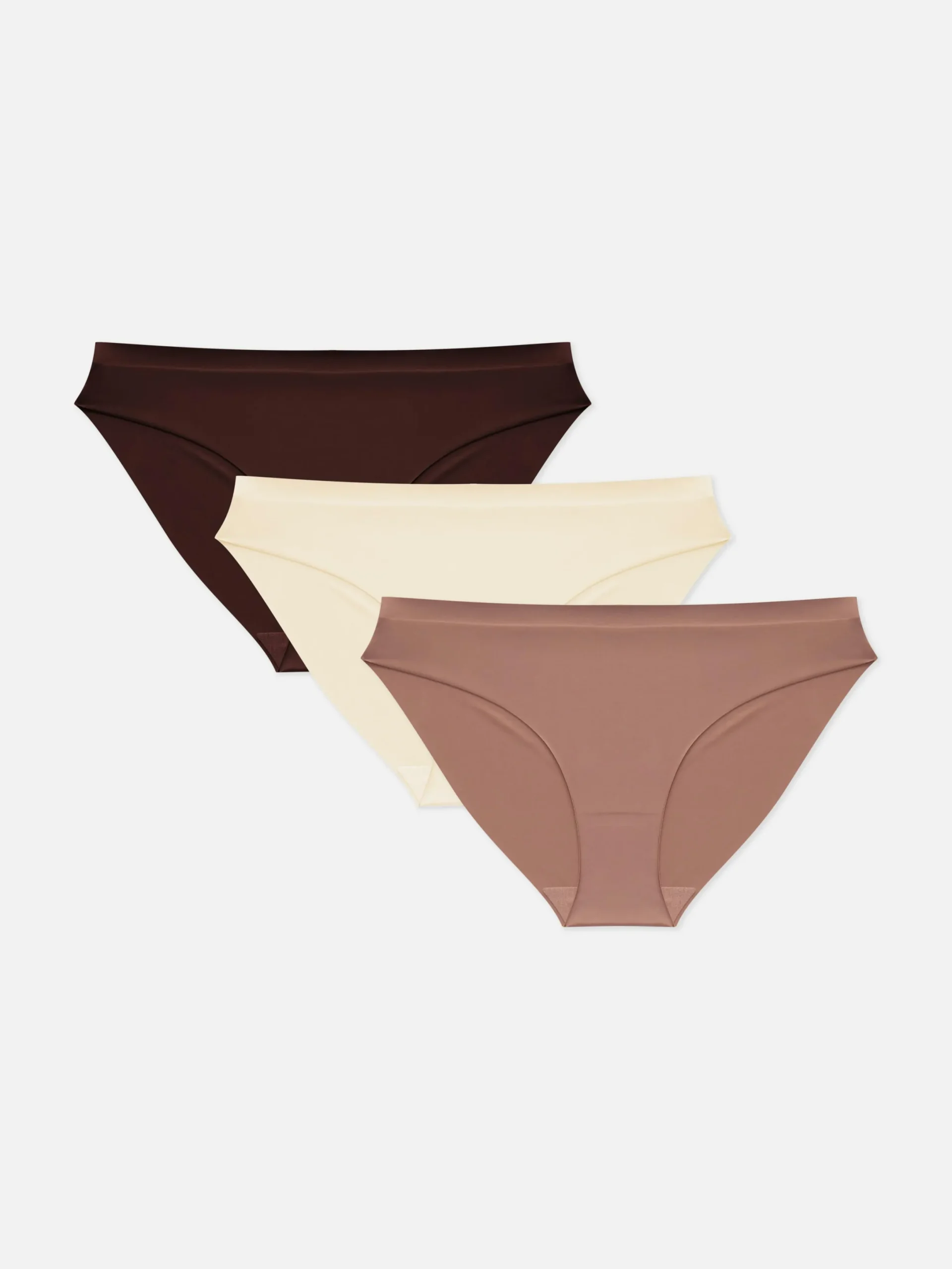Culotte|Primark Lot De 3 Mini Culottes Invisibles Naturel