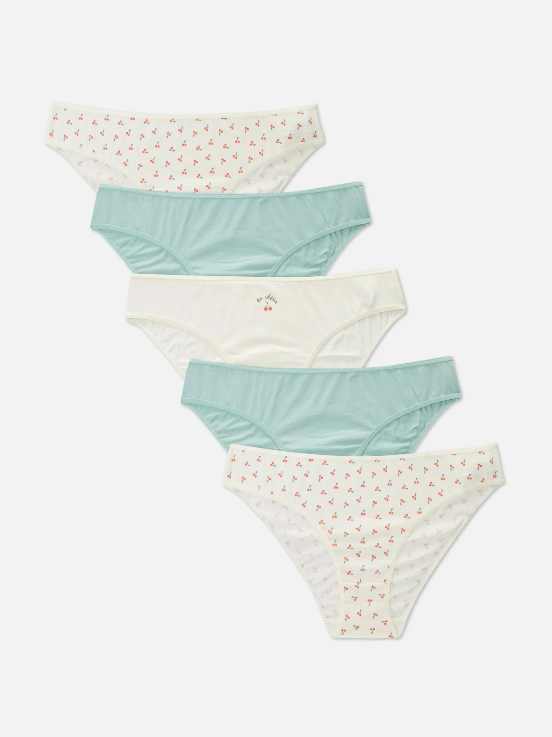 Culotte|Primark Lot De 5 Mini Culottes Quotidiennes Rouge
