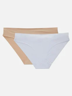 Culotte|Primark Lot De 3 Mini Culottes Sans Coutures Blanc