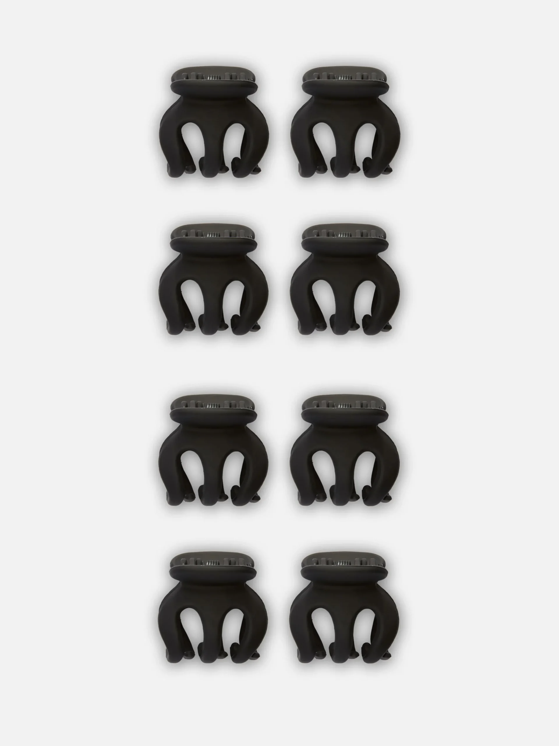 Accessoires Cheveux|Primark Lot De 8 Mini Pinces à Cheveux Noir