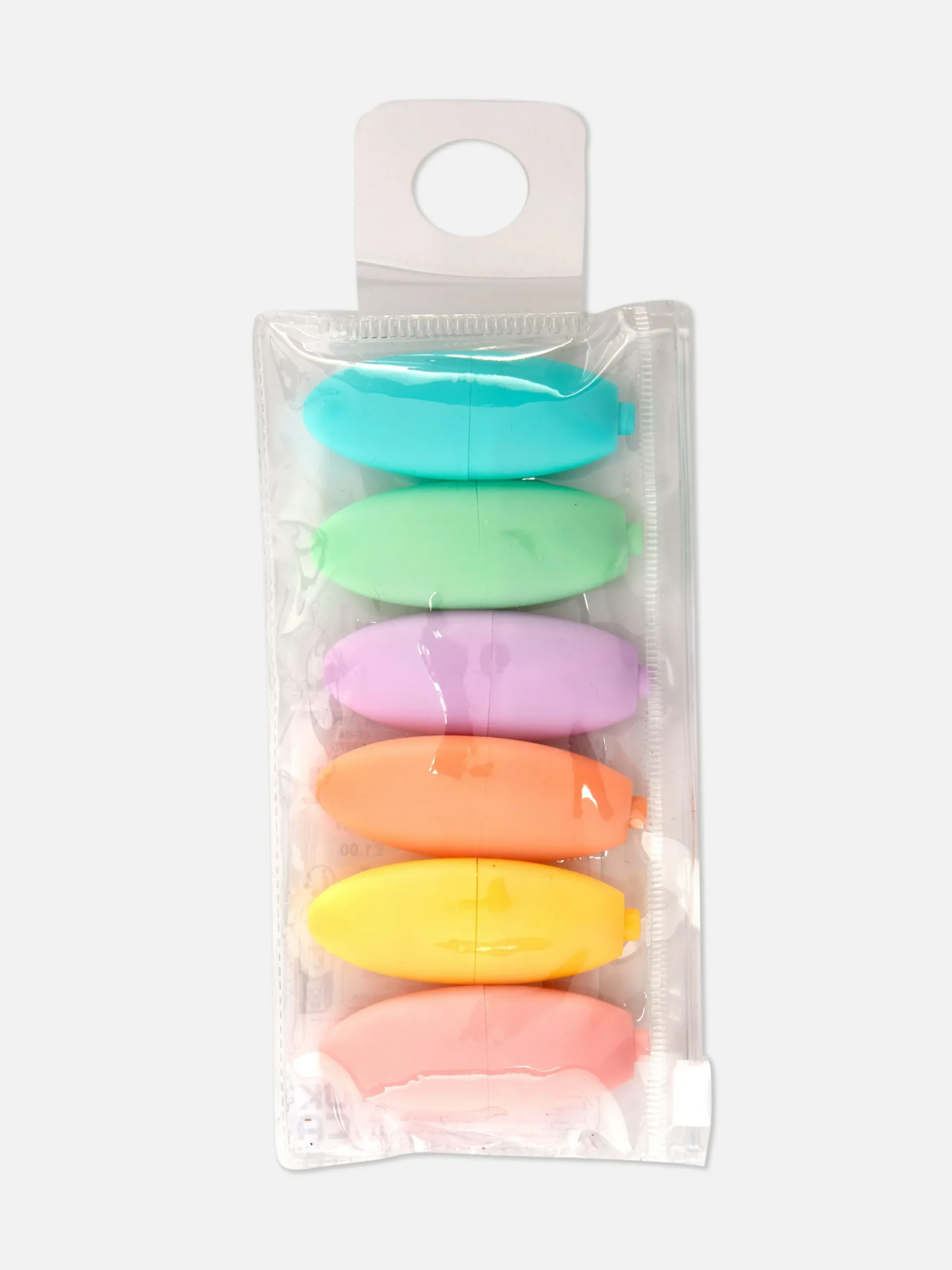 Crayons De Couleur|Primark Lot De 6 Mini Surligneurs Multicolore