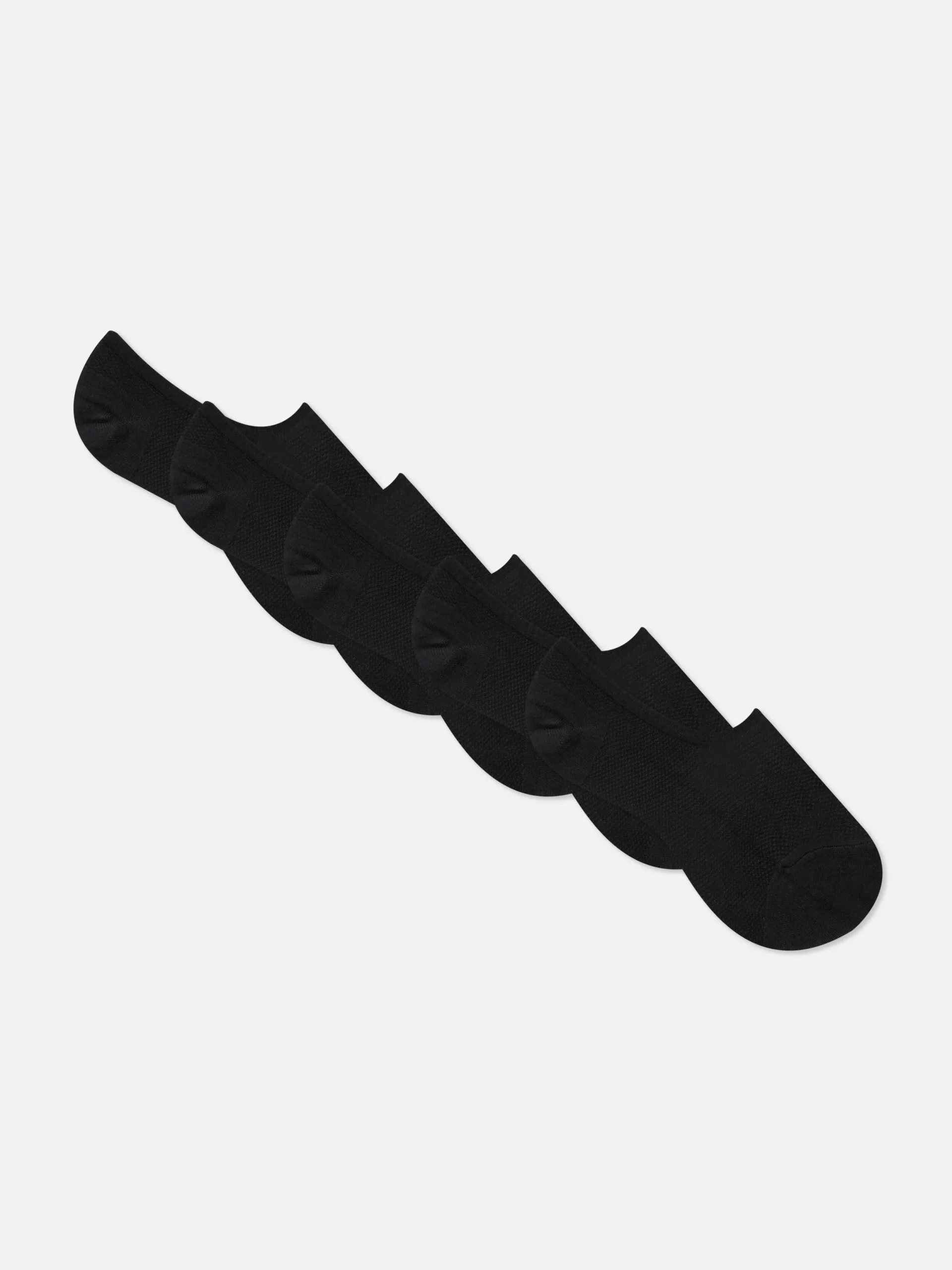 Chaussettes|Primark Lot De 5 Paires De Chaussettes Invisibles Noir