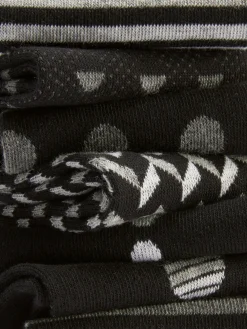 Chaussettes|Primark Lot De 7 Paires De Chaussettes à Motifs Variés Multicolore