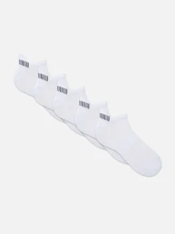 Chaussettes|Vêtements De Sport|Primark Lot De 5 Paires De Chaussettes De Sport Ultra-douces Blanc