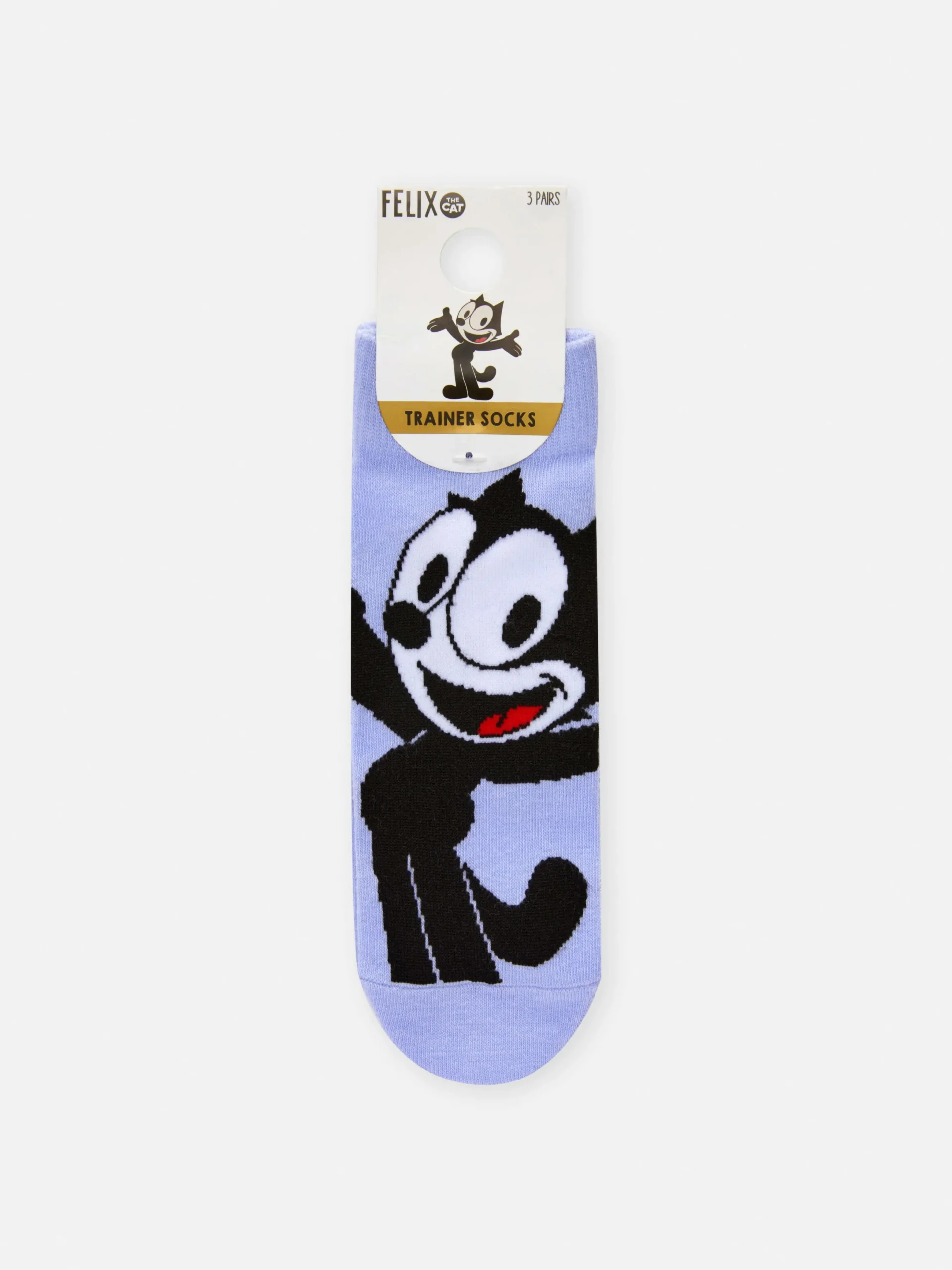 Chaussettes|Primark Lot De 3 Paires De Chaussettes De Sport Felix Le Chat Multicolore