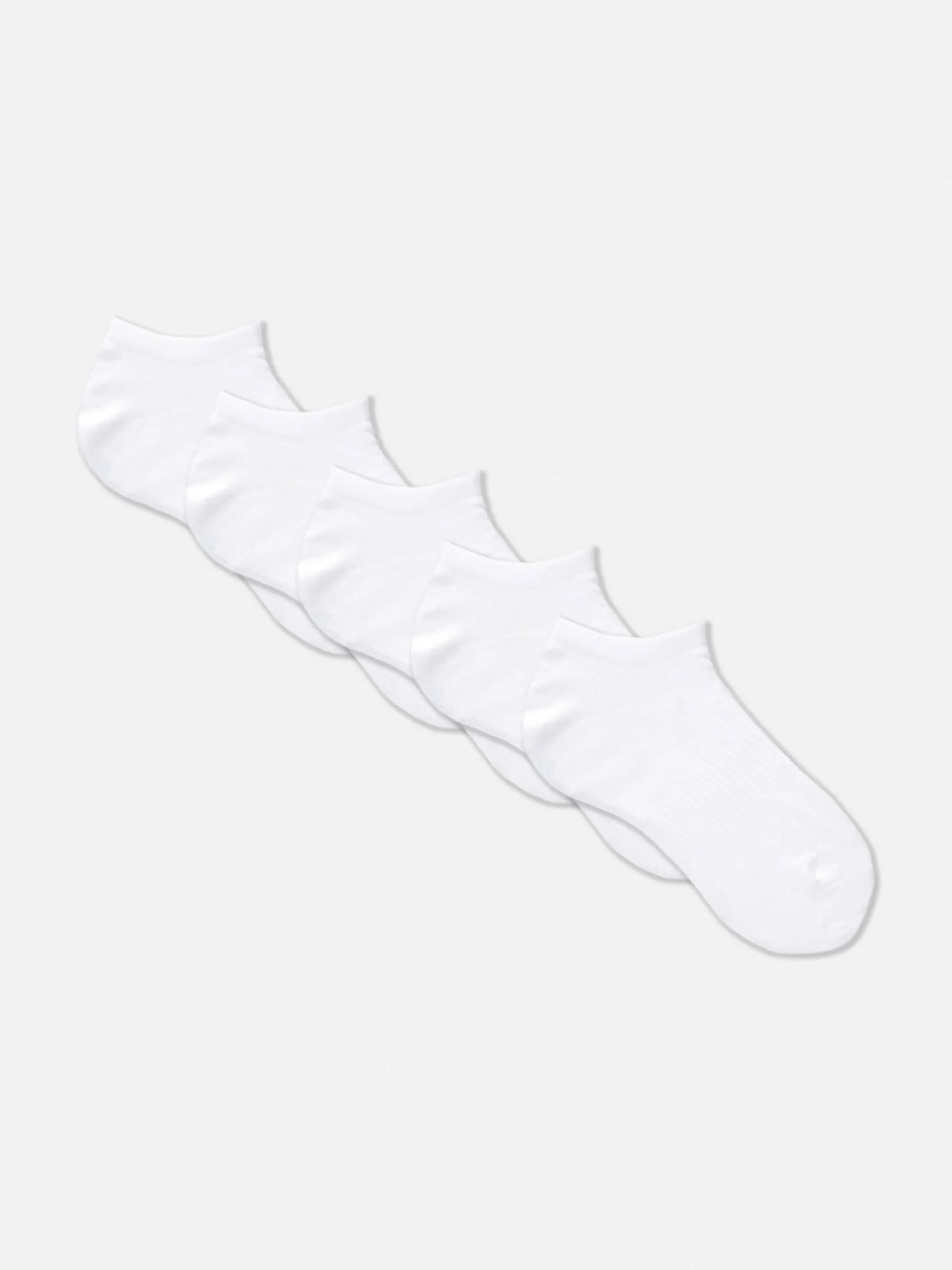 Chaussettes|Primark Lot De 5 Paires De Chaussettes De Sport Essential Blanc