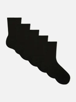 Chaussettes|Primark Lot De 5 Paires De Chaussettes Noir