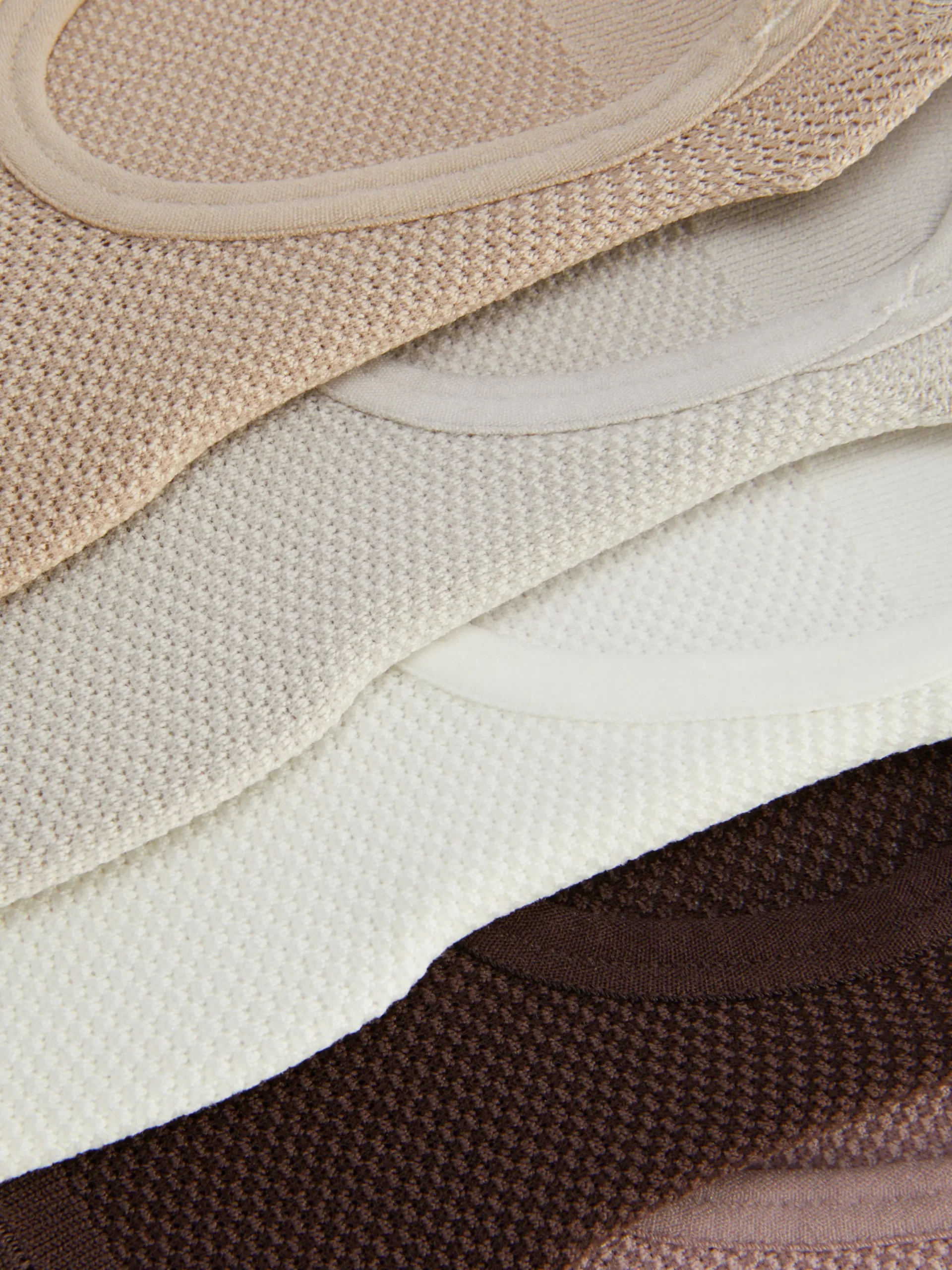 Chaussettes|Primark Lot De 5 Paires De Chaussettes Ton Sur Ton Texturées Nude