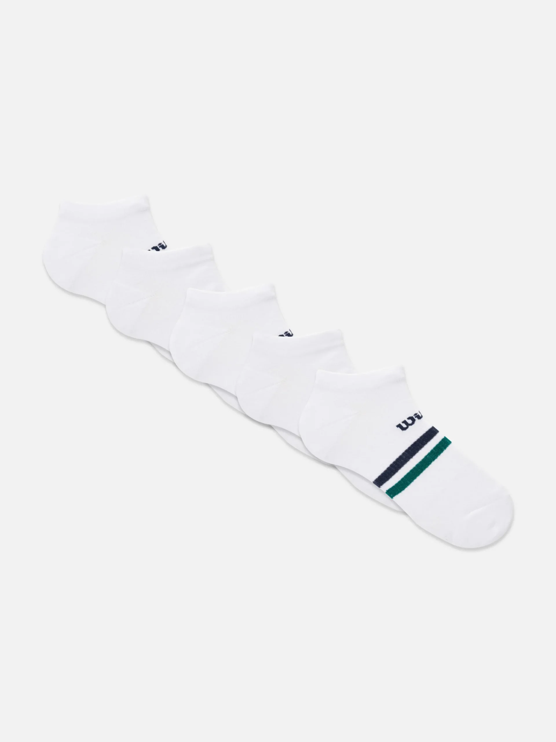 Chaussettes|Vêtements De Sport|Primark Lot De 5 Paires De Chaussettes De Sport Wilson Blanc